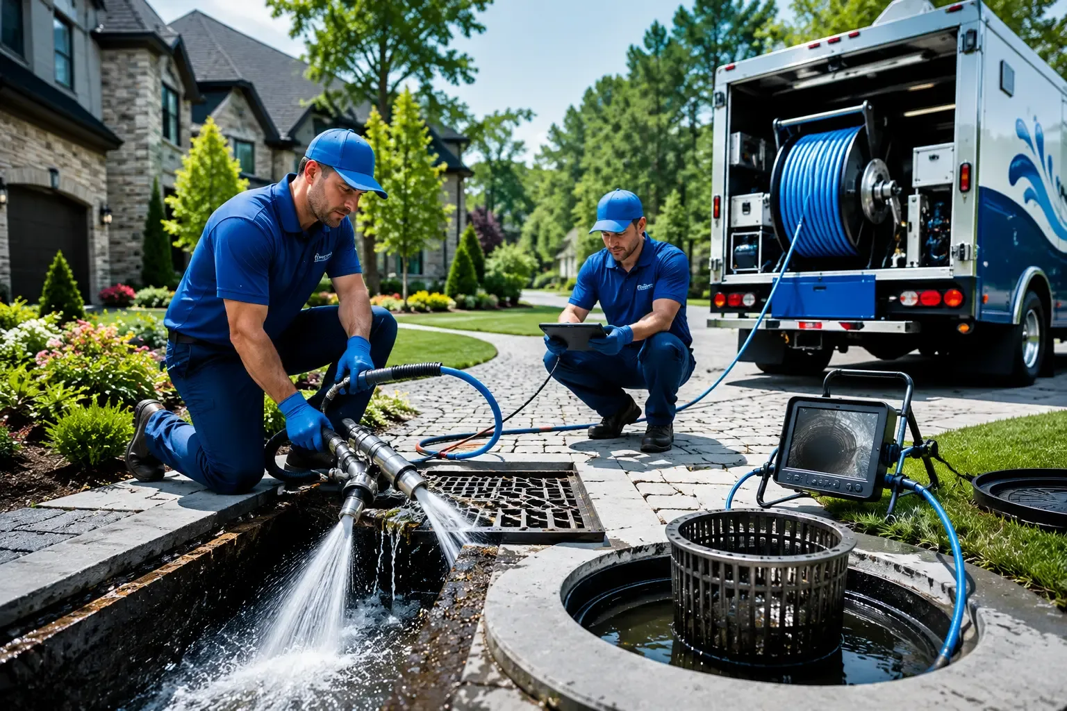 Local outdoor drain cleaning professionals in Milnesville, PA